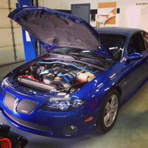 2004 GTO test-fit vehicle