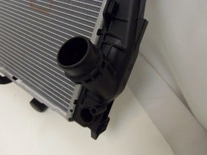Stock E90 radiator end tank 