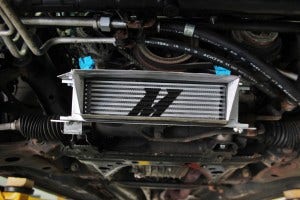 Mishimoto Mazda Miata oil cooler duct prototype 