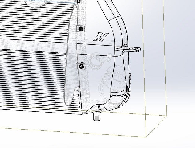 Mishimoto F-150 intercooler condensation drain 