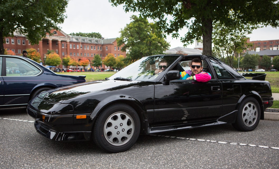 Marshal Farthing of Detroit, Mi. piloted his all-original 1989 Toyota MR-2 from the Midwest to Philadelphia specifically for the event. Farthing said that he always wanted to participate in Radwood, and the 15-hour trip was less than taking it all the way to Los Angeles. 